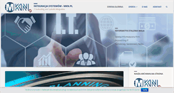 Desktop Screenshot of mkn.pl