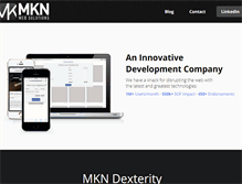 Tablet Screenshot of mkn.us